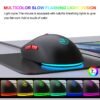 Souris sans fil chargeable