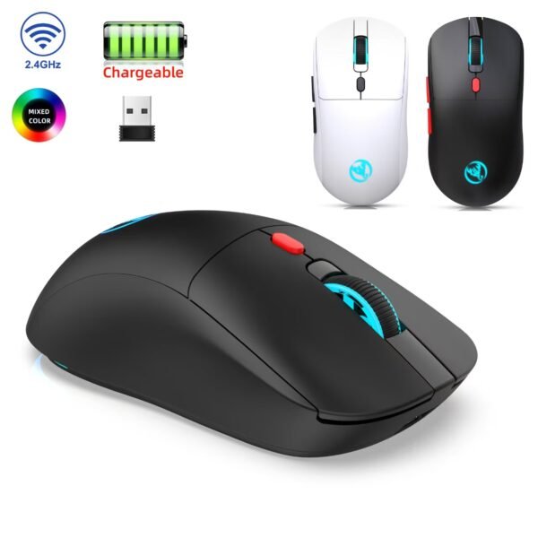 Souris sans fil chargeable